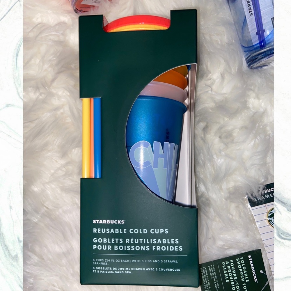 Starbucks Summer 2020 collection cold cups pack